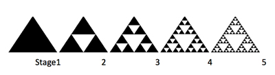 Sierpinski’s triangle.